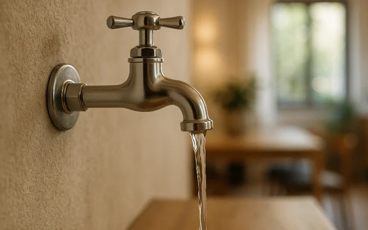 Como escolher a torneira para área externa