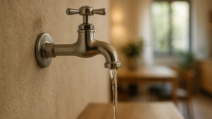 Como escolher a torneira para área externa